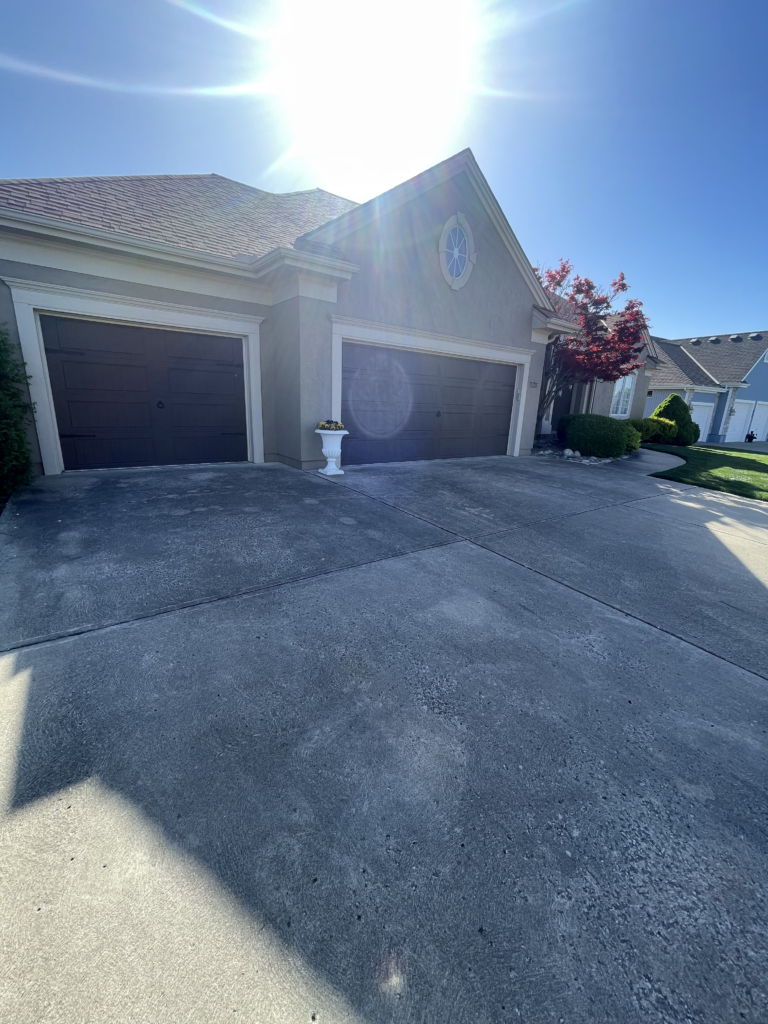 Concrete Cleanings before